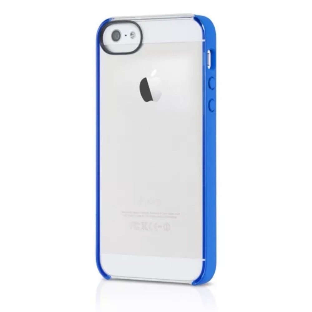 InCase for IPhone 5, 5s Clear Blue Hardshell Case